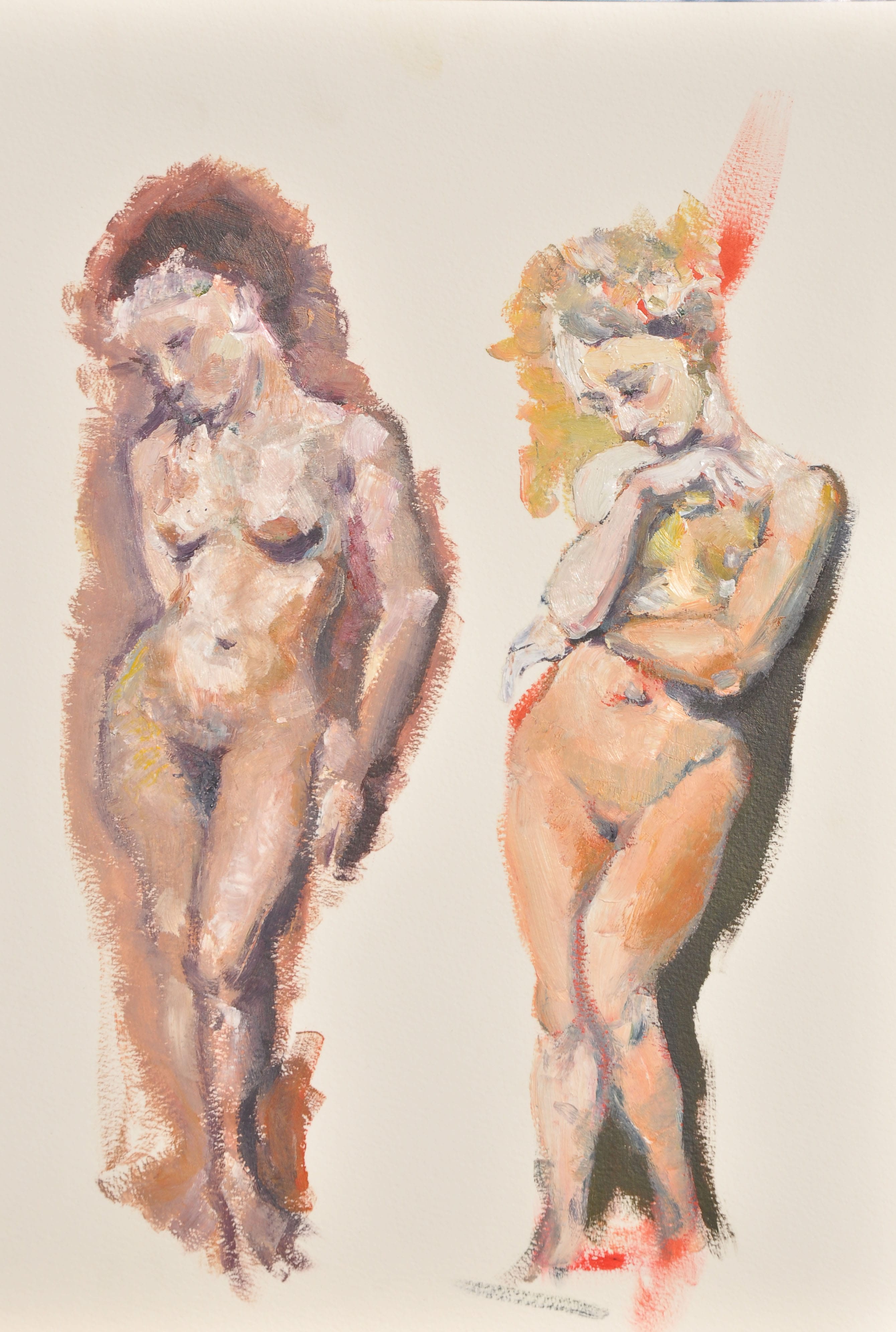 Etude from Ingres 40X50