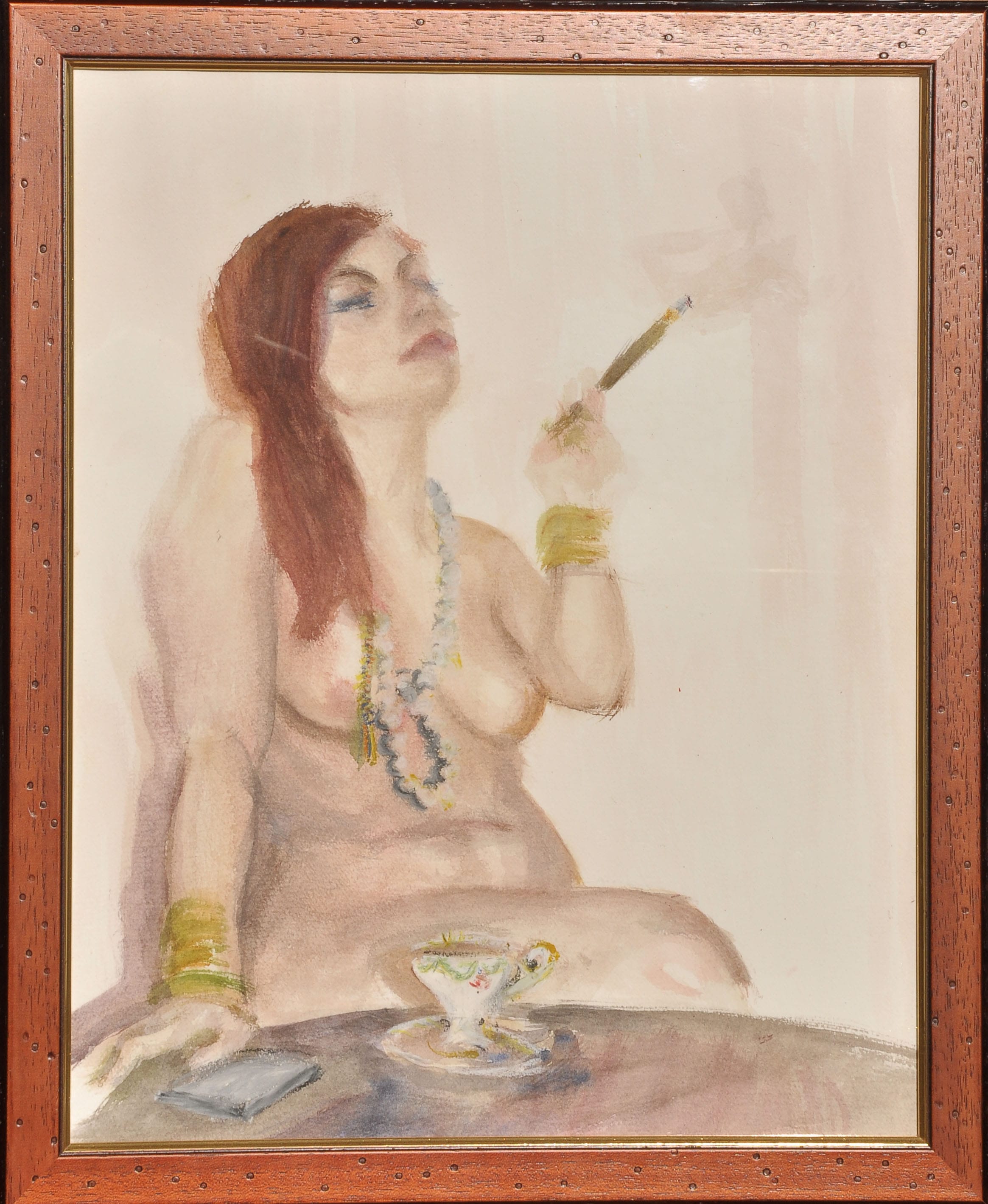 Susanna e i Vecchioni Susanna and the Elders 55,5x46 framed